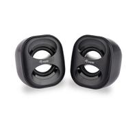ALTOPARLANTE SPEAKER MINI EQUIPE 245330 - CASSE 6W CON JACK 3.5mm PER PC E LAPTOP - NERO - USB 2.0