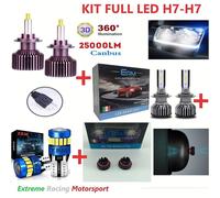 0000AUDI A4 B5 99- KIT FULL LED CANBUS ULTRAWHITE ANABB/ABBAG/POSIZ/CAPS VALVE
