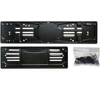 000116007 Set Portatarga 99, Metallo Anteriore E Posteriore Con Kit Fissaggio