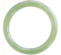 001,Bracciale in Giada Naturale Pura, Braccialetto in Giada Hetian in Stile Cinese, Lucidato A Mano per Creare Un Gioiello Unico