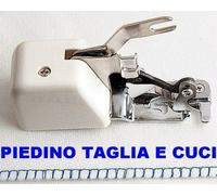 001 x PIEDINO TAGLIA/CUCI UNIVERSALE- PER TUTTE LE MACCHINE PER CUCIRE