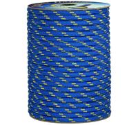 001001829 Treccia corit azzurra, 12 mm - 150 mt, Corda intrecciata multiuso resistente ai raggi U.V. e all'abrasione, per attività all'aperto, giardino, mare, guinzagli e fai da te, rottura 1.540 kg