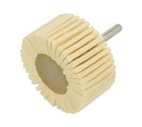 001236306 Ruota per Lucidare Metalli Feltro Fissaggio: Bullone 6 mm ABRA BETA