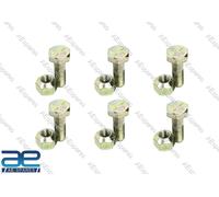 003047574R1 Anteriore Mozzo Ruota Bulloni Dadi Set Di Sei Per 3505 Mahindra