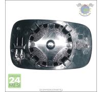 Piastra specchietto termica vetro asferico sx per Renault Clio 10/2005-4/2009