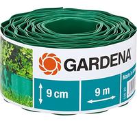 00536-20 - Bordi Aiuole, Bordo per prato, altezza 9 cm, lunghezza 9 m, colore: Verde
