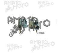 00590 CARBURATORE DELL'ORTO PIAGGIO VESPA PX 125 150 SI 20 20 D CON MISCELATORE