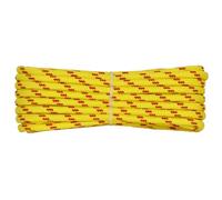 006006565 Treccia corit gialla, 12 mm - 10 mt, Corda intrecciata multiuso resistente ai raggi U.V. e all'abrasione, per attività all'aperto, giardino, mare, guinzagli e fai da te, rottura 1.540 kg