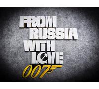 007 Film Action Figure Nerd Geek Gift Collection Edition Film Rare Fan Art