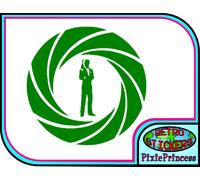 007 James Bond A Adesivo Vinile Laptop Auto Van Camion Muro Arte Poster Finestra