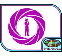 007 James Bond A Adesivo Vinile Laptop Auto Van Camion Muro Arte Poster Finestra