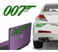 007 JAMES BOND, Adesivo In Vinile Agente +