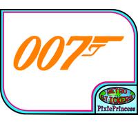 007 James Bond B Adesivo Vinile Laptop Auto Van Camion Muro Arte Poster Finestra