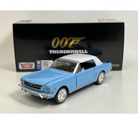 007 James Bond Thunderball 1964 1/2 Ford MUSTANG 1:24 Scala Motormax 79855