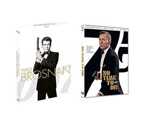 007 - La Morte Puo' Attendere 007 - Il Mondo Non Basta 007 - Il Domani Non Muore Mai 007 - Goldeneye 007 No Time To Die (5 Film DVD) Edizioe Italiaa