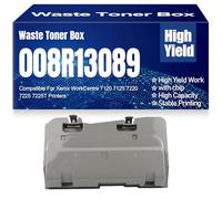 008R13089 Contenitore toner di scarto compatibile 8R13089, ad alta capacità per Xerox WorkCentre 7120 7125 7220 7225 7225T Stampanti,8R13089-1PC