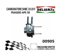 00905 CARBURATORE E COLLETTORE DELL'ORTO APE 50 SHBC 19-19 CON MIX MISCELATORE