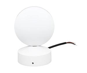 01 02 015 Applique da Parete Minimalista a LED, Lampada da Parete a 360° Bianco, 10W, 16cm, Per Corridoio, Soggiorno, Bagno