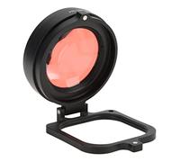 01 02 015 Kit Filtro subacqueo per Action Cam, Filtro Rosso Multifunzionale da 58 mm Portatile per Fotocamera Sportiva Hero 9