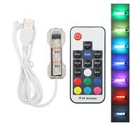 01 02 015 Luce per Acquario a LED Luce soffusa Sottile Ricarica USB Luce Subacquea Tipo Diviso per acquari di Dimensioni Medio-Piccole