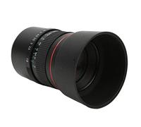 01 02 015 Obiettivo da Ritratto 85 mm F1.8, Obiettivo Medio teleobiettivo con Attacco E Messa a Fuoco Manuale Portatile 85 mm F1.8 con Filtro Obiettivo UV per Fotocamera mirrorless A6400