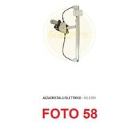 Alzavetro Alzacristalli Anteriore Per Fiat 500 1991-1998 Elettrico Sinistro