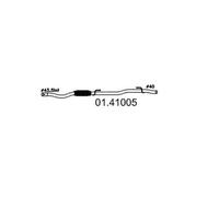 01.41005 MTS MARMITTA CENTRALE PER FIAT PANDA (169) 1.2