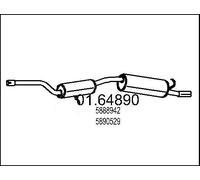 01.64890 MTS MARMITTA SILENZIATORE POSTERIORE FIAT Uno 1.3