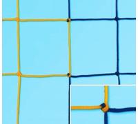 (01) Coppia di RETI CALCIO Regolamentare WORLD CUP COLORATE