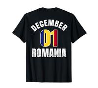 01 Dicembre Festa Nazionale della Romania Ziua Naionala a Romaniei Maglietta