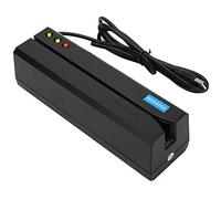01 Lettore di schede, Lettore di Strisce magnetiche Nero per/ISO/ANSI per Standard DIN