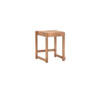 01 Sgabello Basso Marrone Marrone