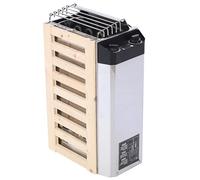 01 Stufa per Sauna, Stufa per Sauna in Acciaio Inossidabile in Acciaio Inossidabile, Tubo di Riscaldamento Elettrico di qualità 3KW Lunghi orari di Lavoro per Appartamento in Hotel