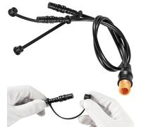 010-12234-05 Trasduttore Y-Cable, 12-Pin a Dual 4-Pin Trasduttore Sensore Adattatore adatto per Garmin echoMAP 72sv, 73sv, 74sv, 93sv, 94sv, per Striker 7sv, per Striker Vivid 7sv/9sv