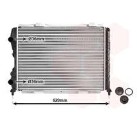 01002056 VAN WEZEL Radiatore, Raffreddamento motore per ALFA ROMEO