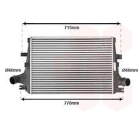 Intercooler Raffreddato ad Aria Alluminio per Alfa Romeo 159 Sportwagon 939_