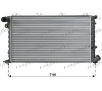0103.3040 FRIGAIR Radiatore, Raffreddamento motore per CITROËN,PEUGEOT
