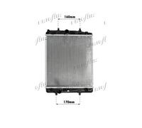 0103.3069 FRIGAIR Radiatore, Raffreddamento motore per CITROËN,PEUGEOT,TOYOTA