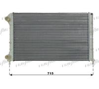 0104.3104 FRIGAIR Radiatore, Raffreddamento motore per FIAT