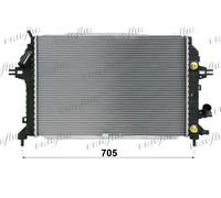 0107.3117 RAD.OPEL ZAFIRA Frigair Radiatori