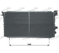 0109.2048 FRIGAIR Radiatore, Raffreddamento motore per RENAULT