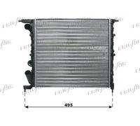0109.3054 FRIGAIR Radiatore, Raffreddamento motore per RENAULT
