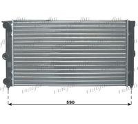 0110.3058 FRIGAIR Radiatore, Raffreddamento motore per VW
