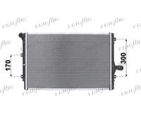 0110.3066 FRIGAIR Radiatore, Raffreddamento motore per AUDI,SEAT,SKODA,VW