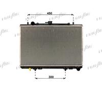 0116.3035 RAD.MITSUBISHI L200 - PAJERO II 2.5 D 90> MT Frigair Radiatori