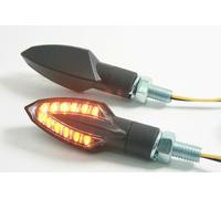 01214201121 TURNSIGNALS E-MARK SMOKE INDICATORE DI DIREZIONE E-MARKED LED
