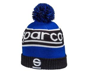 01232BMAZ SPARCO CAPPELLINO BERRETTO INVERNALE DI LANA WINDY PON PON ORIGINAL