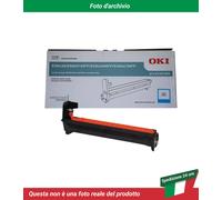 Oki Systems Tamburo 01247403 originale Ciano 20.000 pagine per ES8430/ES8460