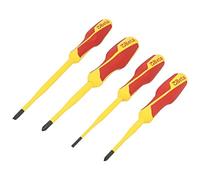 012730604 Set: cacciaviti numero pz: 4 isolati, slim Phillips, piatto BETA