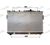 0131.3021 FRIGAIR Radiatore, Raffreddamento motore per CHEVROLET,DAEWOO